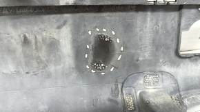 Ornament bară spate inferioară pentru Jeep Cherokee KL 19-23 pentru 2 țevi, gri, zgârieturi, suport cablaj rupt
