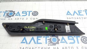 Ornament consolă centrală, lateral, stânga față, superior, Chevrolet Equinox EV 24-26, negru