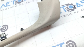 Ornament consolă centrală stânga sus BMW X7 G07 19-22 Elfenbein-Weiss, uzat