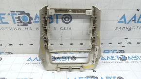 Ornament consolă centrală spate superioară BMW X7 G07 19-26 Elfenbein-Weiss pentru 6 locuri, uzat