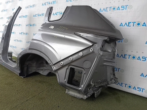 Четверть задней левой зоны Mitsubishi Outlander 22-26 в хорошем состоянии, вид с другого ракурса.