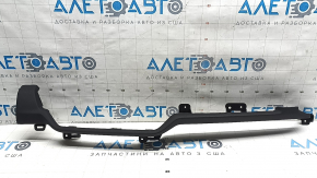 Ornamente centrale din piele neagră pentru panoul frontal al modelului Chevrolet Equinox EV 24-26, cu lovituri