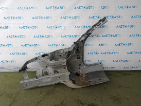 Sfert dreapta față la BMW 3 F30 16-18 retezat, argintiu