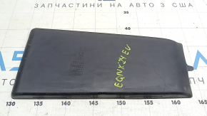 Covoraș consolă centrală inferioară pentru Chevrolet Equinox EV 24-26, cauciuc, negru
