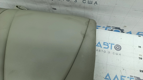 Спинка заднего ряда сидений левая Toyota Camry v40 07-09 кожа бежевая, примято, под химчистку