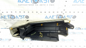 Perne laterale banchetă dreapta spate pentru Toyota Camry V40 07-09, piele bej, curățabile chimic, lovite