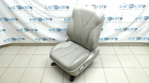 Scaun șofer Toyota Camry v40 07-09 cu airbag, piele bej, electric, încălzit, curățabil chimic, piele crăpată