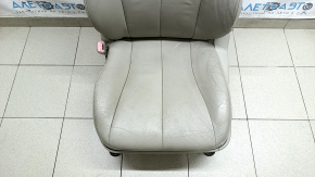 Scaun șofer Toyota Camry v40 07-09 cu airbag, piele bej, electric, încălzit, curățabil chimic, piele crăpată