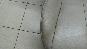 Scaun șofer Toyota Camry v40 07-09 cu airbag, piele bej, electric, încălzit, curățabil chimic, piele crăpată