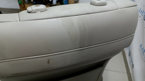 Scaun șofer Toyota Camry v40 07-09 cu airbag, piele bej, electric, încălzit, curățabil chimic, piele crăpată