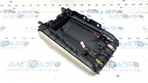 Cotiera BMW X7 G07 19-25 din piele cu încălzire, Elfenbein-Weiss, lovituri, zgârieturi, curățare chimică