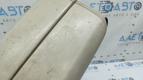 Cotiera BMW X7 G07 19-25 din piele cu încălzire, Elfenbein-Weiss, lovituri, zgârieturi, curățare chimică