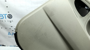Ornament ușă, placă spate dreapta, Toyota Camry v40 07-11, bej cu maro, inserție din plastic, cotiera din piele bej, se poate curăța chimic, plasticul s-a albit, zgâriat