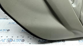 Ornament ușă, placă spate dreapta, Toyota Camry v40 07-11, bej cu maro, inserție din plastic, cotiera din piele bej, se poate curăța chimic, plasticul s-a albit, zgâriat