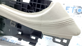Consolă centrală BMW X7 G07 19-25 Elfenbein-Weiss, zgârieturi, se poate curăța chimic