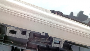 Consolă centrală BMW X7 G07 19-25 Elfenbein-Weiss, zgârieturi, se poate curăța chimic