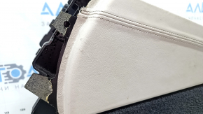 Consolă centrală BMW X7 G07 19-25 Elfenbein-Weiss, zgârieturi, se poate curăța chimic