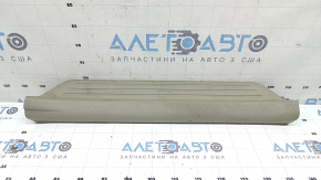 Ornament prag ușă stânga față Toyota Camry v40 07-11 bej, zgârieturi, necesită curățare
