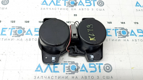 Suporturi de pahare Jeep Cherokee KL 19-23 negre cu lumini de fundal, zgârieturi