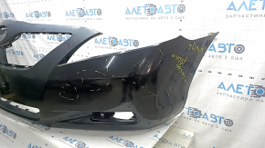 Bara față goală pentru Toyota Camry v40 07-09, neagră, uzată, găuri care nu sunt din fabrică, vopsea cu bășici, pânză de păianjen