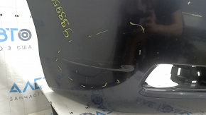 Bara față goală pentru Toyota Camry v40 07-09, neagră, uzată, găuri care nu sunt din fabrică, vopsea cu bășici, pânză de păianjen