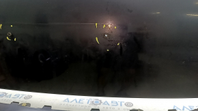Bara față goală pentru Toyota Camry v40 07-09, neagră, uzată, găuri care nu sunt din fabrică, vopsea cu bășici, pânză de păianjen
