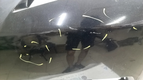 Bara față goală pentru Toyota Camry v40 07-09, neagră, uzată, găuri care nu sunt din fabrică, vopsea cu bășici, pânză de păianjen
