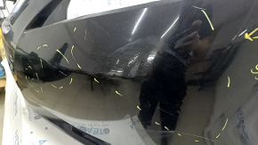Bara față goală pentru Toyota Camry v40 07-09, neagră, uzată, găuri care nu sunt din fabrică, vopsea cu bășici, pânză de păianjen
