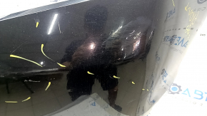Bara față goală pentru Toyota Camry v40 07-09, neagră, uzată, găuri care nu sunt din fabrică, vopsea cu bășici, pânză de păianjen