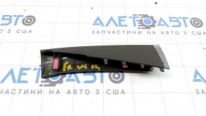 Накладка стойки кармана торпеды правая Toyota Camry v40 07-11 коричневая, хром, царапины