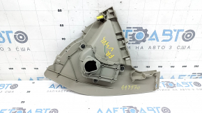 Накладка боковая центральной консоли правая Toyota Camry v40 07-11 бежевая, царапины