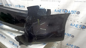 Bara spate netratată Toyota Camry v40 hibrid 07-11, neagră, zgârieturi, îndoire, crăpături, ruptă