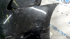 Bara spate netratată Toyota Camry v40 hibrid 07-11, neagră, zgârieturi, îndoire, crăpături, ruptă