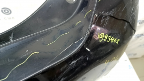 Bara spate netratată Toyota Camry v40 hibrid 07-11, neagră, zgârieturi, îndoire, crăpături, ruptă