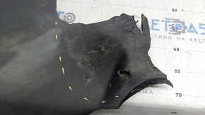 Bara spate netratată Toyota Camry v40 hibrid 07-11, neagră, zgârieturi, îndoire, crăpături, ruptă