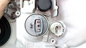 Far față dreapta Toyota Camry v40 07-09 hibrid, halogen, polișat