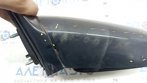 Ansamblu oglindă laterală stânga Toyota Camry v40 07-11 SUA 5 pini, negru, uzat, ciobit