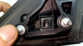 Ansamblu oglindă retrovizoare dreapta Toyota Camry v40 07-11 SUA 5 pini, negru, uzat