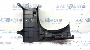 Despărțitor banchetă portbagaj stânga Toyota Camry v40 hybrid 07-11, negru, zgârieturi
