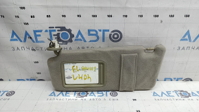 Vizor stânga Toyota Camry v40 07-11 bej, fără cârlig, curățabil chimic