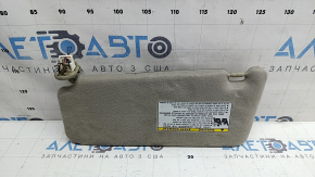 Козырек правый Toyota Camry v40 07-11 бежевый, без крючка, под химчистку