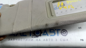 Козырек правый Toyota Camry v40 07-11 бежевый, без крючка, под химчистку