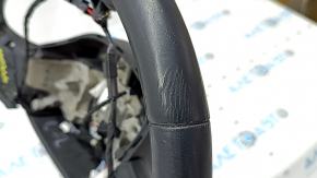 Volan fără manevrabilitate Jeep Cherokee KL 14-21, piele, negru, încălzit, zgârieturi, necesită curățare