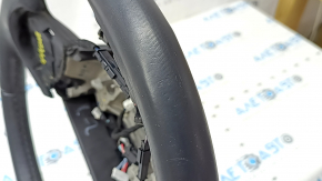 Volan fără manevrabilitate Jeep Cherokee KL 14-21, piele, negru, încălzit, zgârieturi, necesită curățare