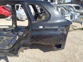 Четверть крыло задняя левая BMW X5 G05 19-26 на кузове, черная