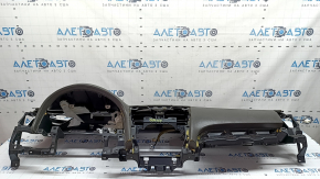 Торпедо передняя панель без AIRBAG Toyota Camry v40 07-11 коричневая, под перешив