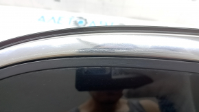 Geam fix spate stânga Jeep Cherokee KL 19-22 cromat, fumuriu, crom uzat
