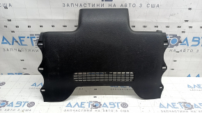 Накладка пола задняя центральная Toyota Prius 50 Prime 17-19 черная, царапины