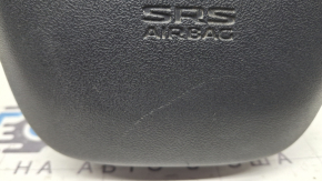 Подушка безопасности airbag в руль водительская Mitsubishi Outlander 22-26 черная, отошел хром, царапина