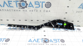 Накладка обшивки двери карточки передняя правая BMW X7 G07 19-22 под дерево ясень глянец с хром, с подсветкой, царапины
